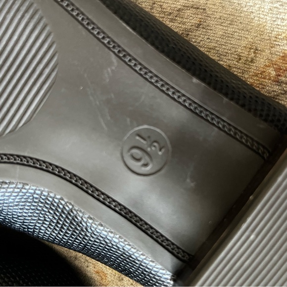 A New Day Black Textured Women's Mules NWOT - Picture 3 of 6